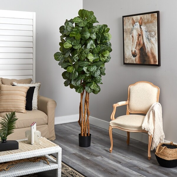 7' Fiddle Leaf Fig Artificial Tree