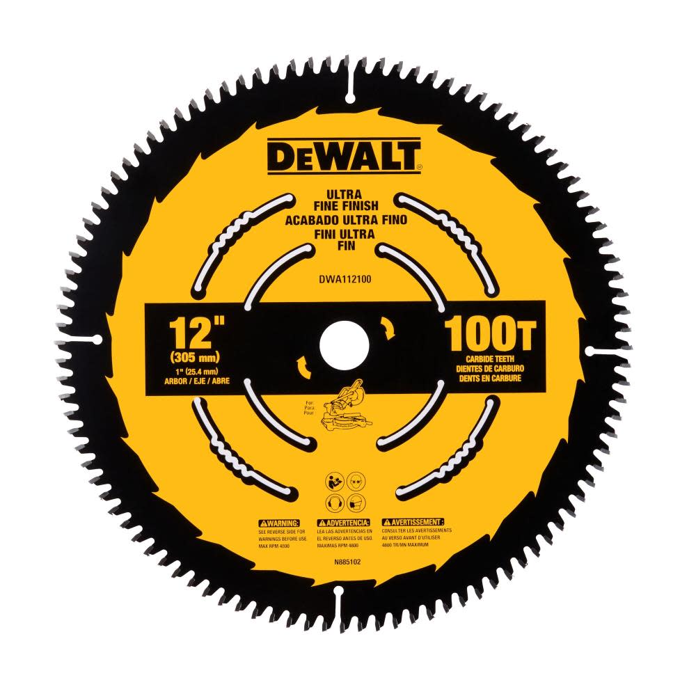 DEWALT Circular Saw Blade 12 100T