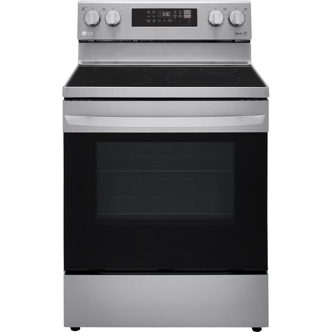 LG 30-inch Freestanding Electric Range with Wi-Fi Connectivity LREL6323S