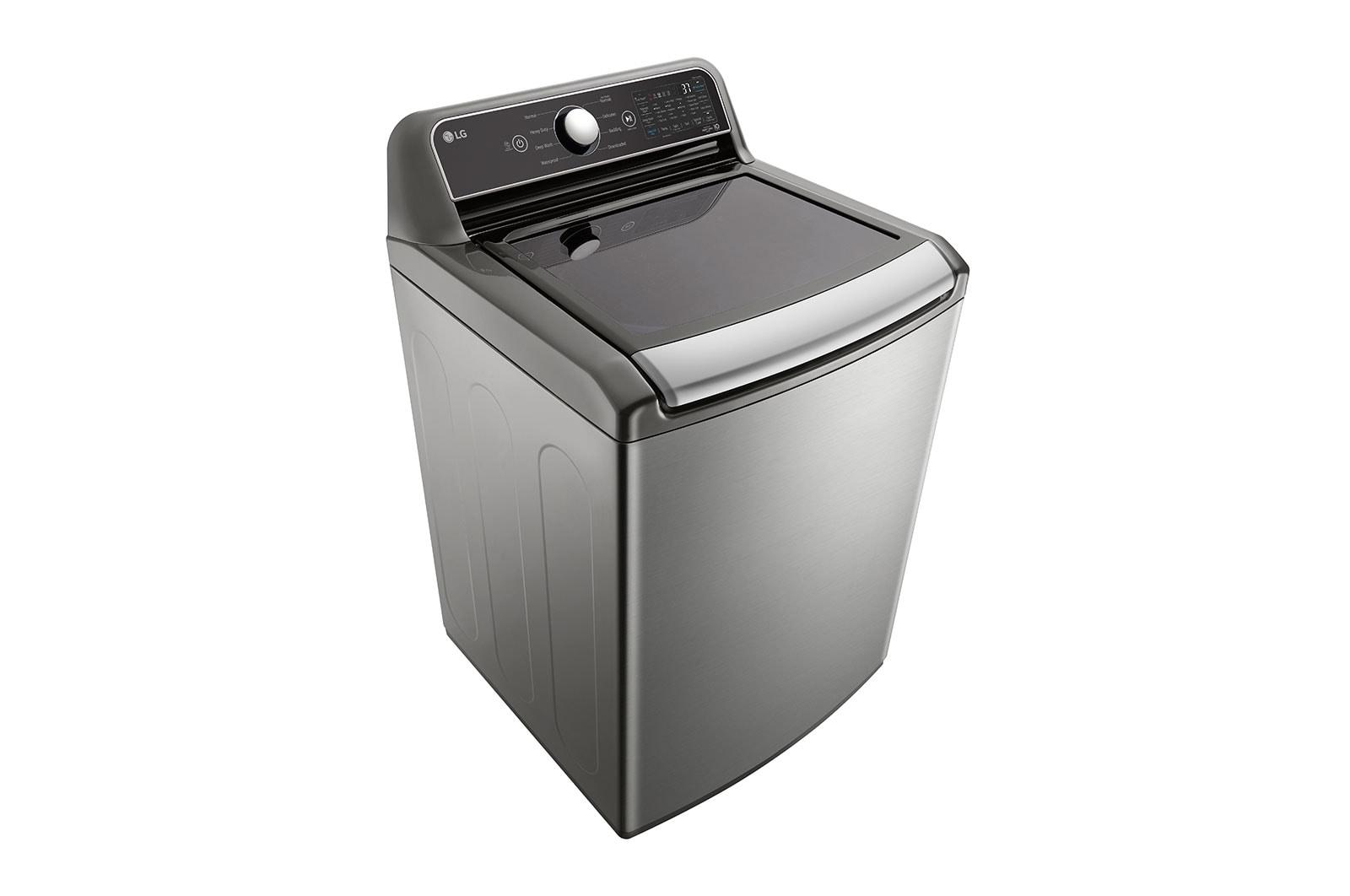 Lg WT7405CV 5.3 Cu.Ft. Mega Capacity Smart Wi-Fi Enabled Top Load Washer With 4-Way™ Agitator & Turbowash3D™ Technology