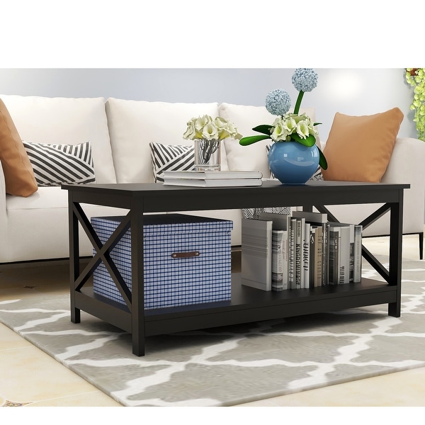 Black Oxford Coffee Table