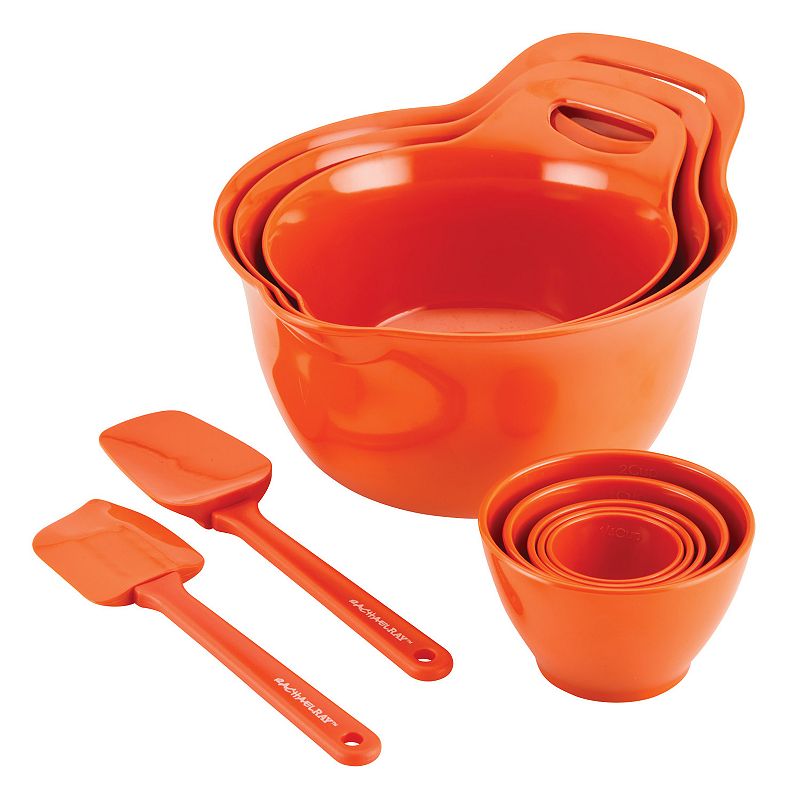 Rachael Ray Mix and Measure 10-pc. Mixing Bowl Measuring Cup and Utensil Set