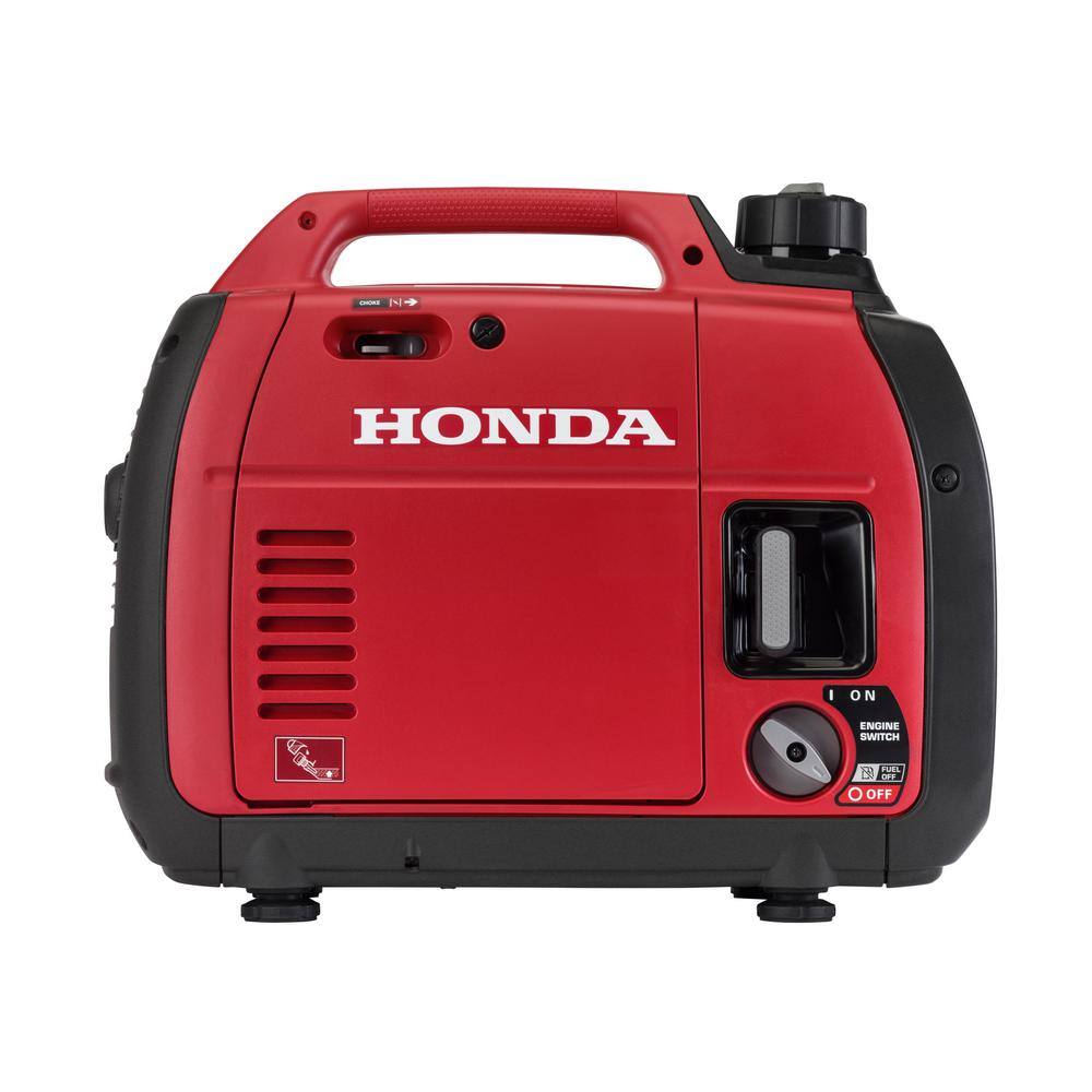 Honda 2200-Watt Remote StopRecoil Start Bluetooth Super Quiet Gasoline Powered Inverter Generator with Advanced CO Shutdown EU2200ITAN