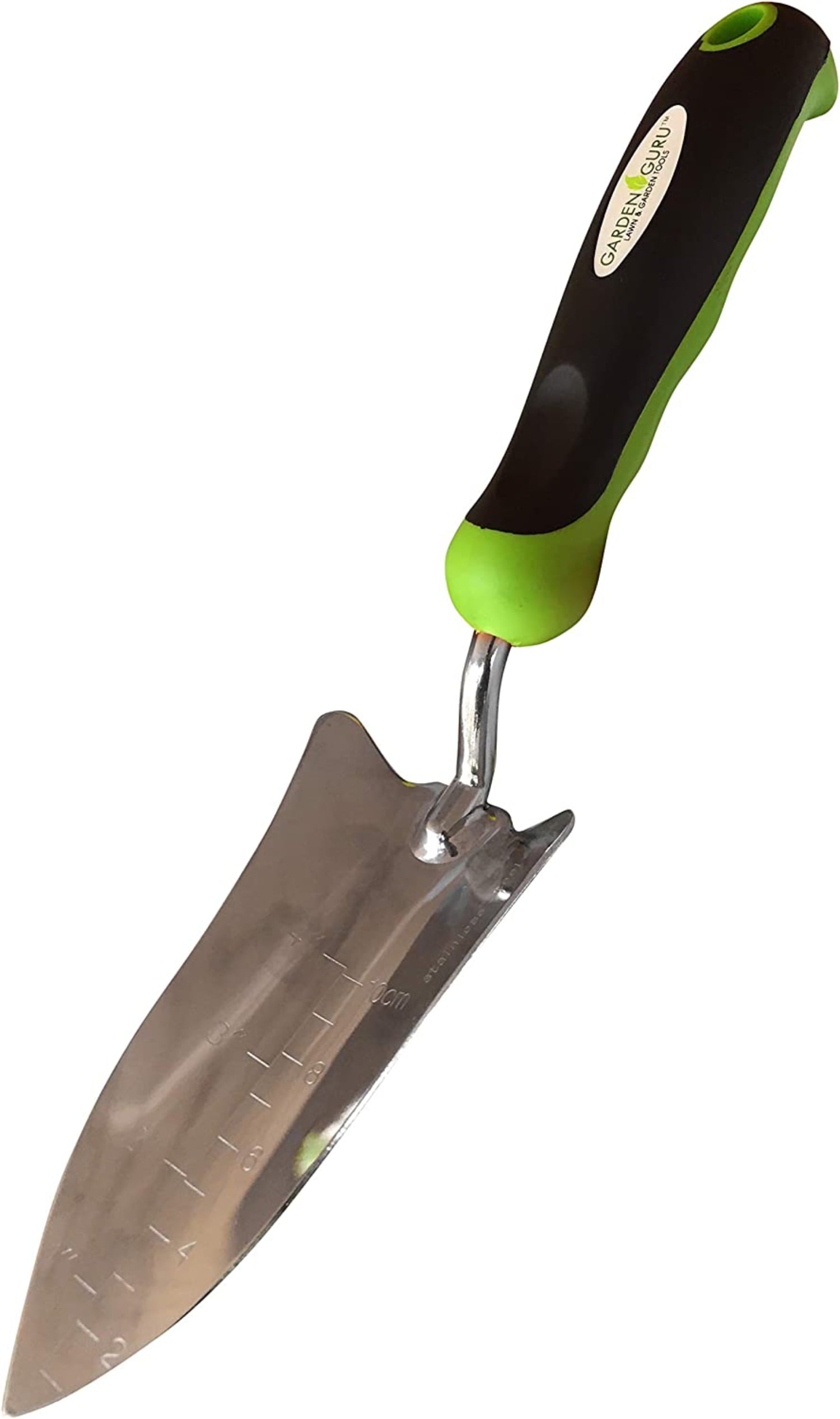 Garden Guru Transplanter Trowel Shovel, Rust Resistant and Stainless Steel with Ergonomic Grip, Perfect Hand Gardening Trowel, 4 Pack