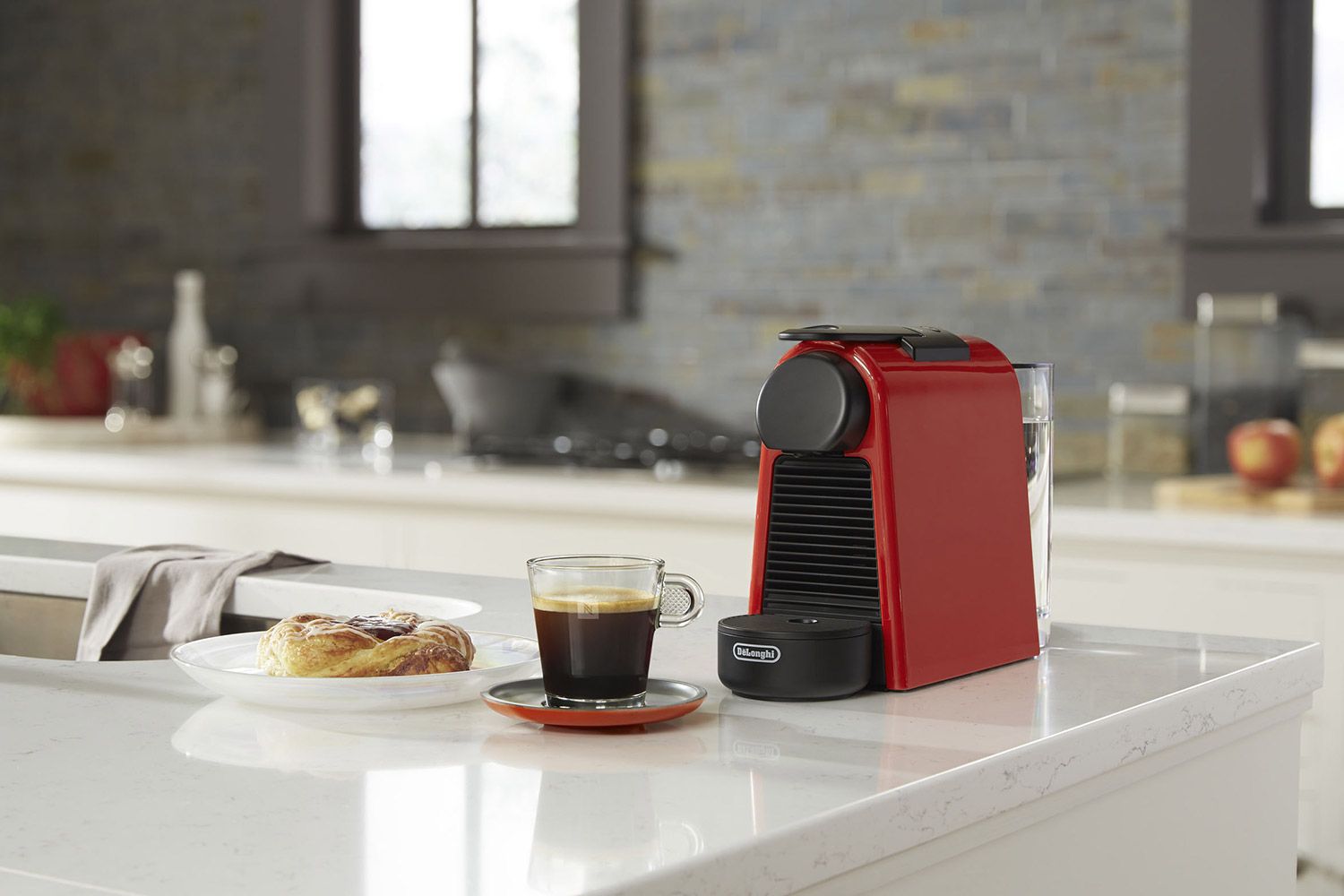 Nespresso Essenza Mini Ruby Red Espresso Machine