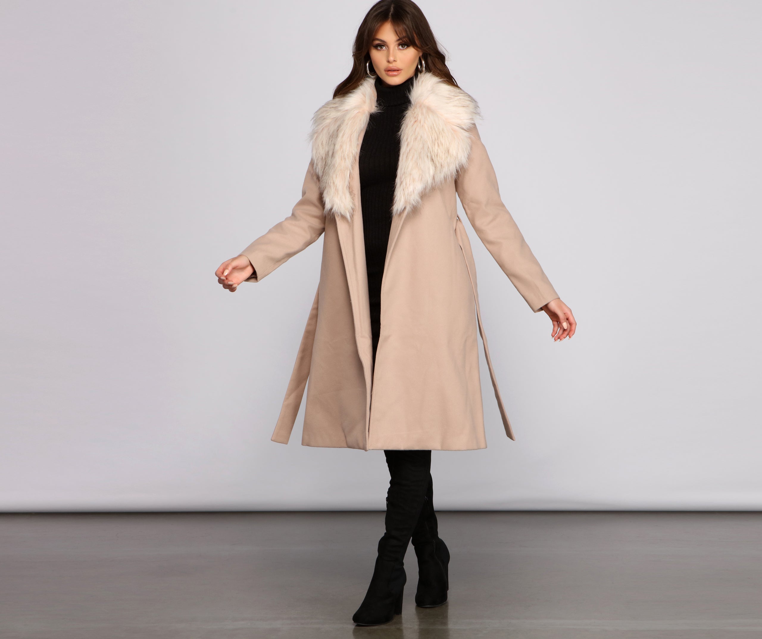 Feelin' Luxe Chic Long Coat