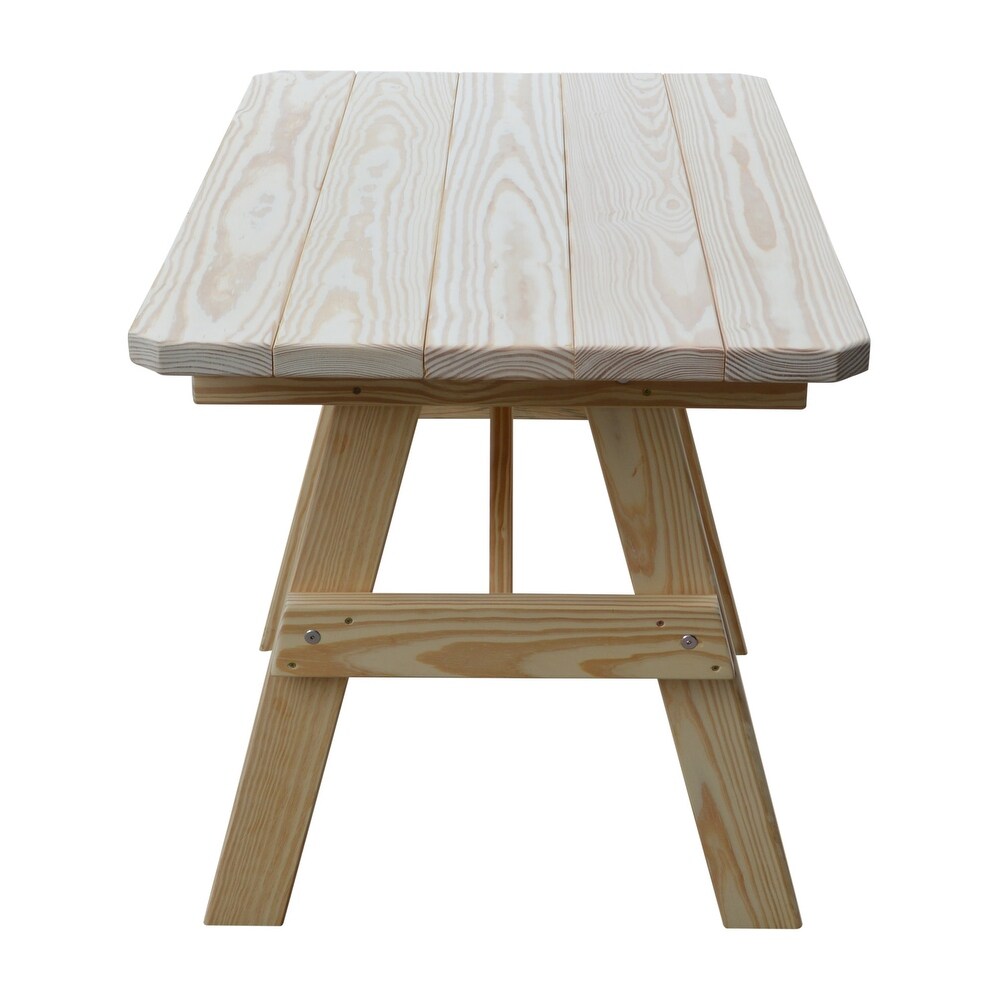 Pine 4' Traditional Picnic Table