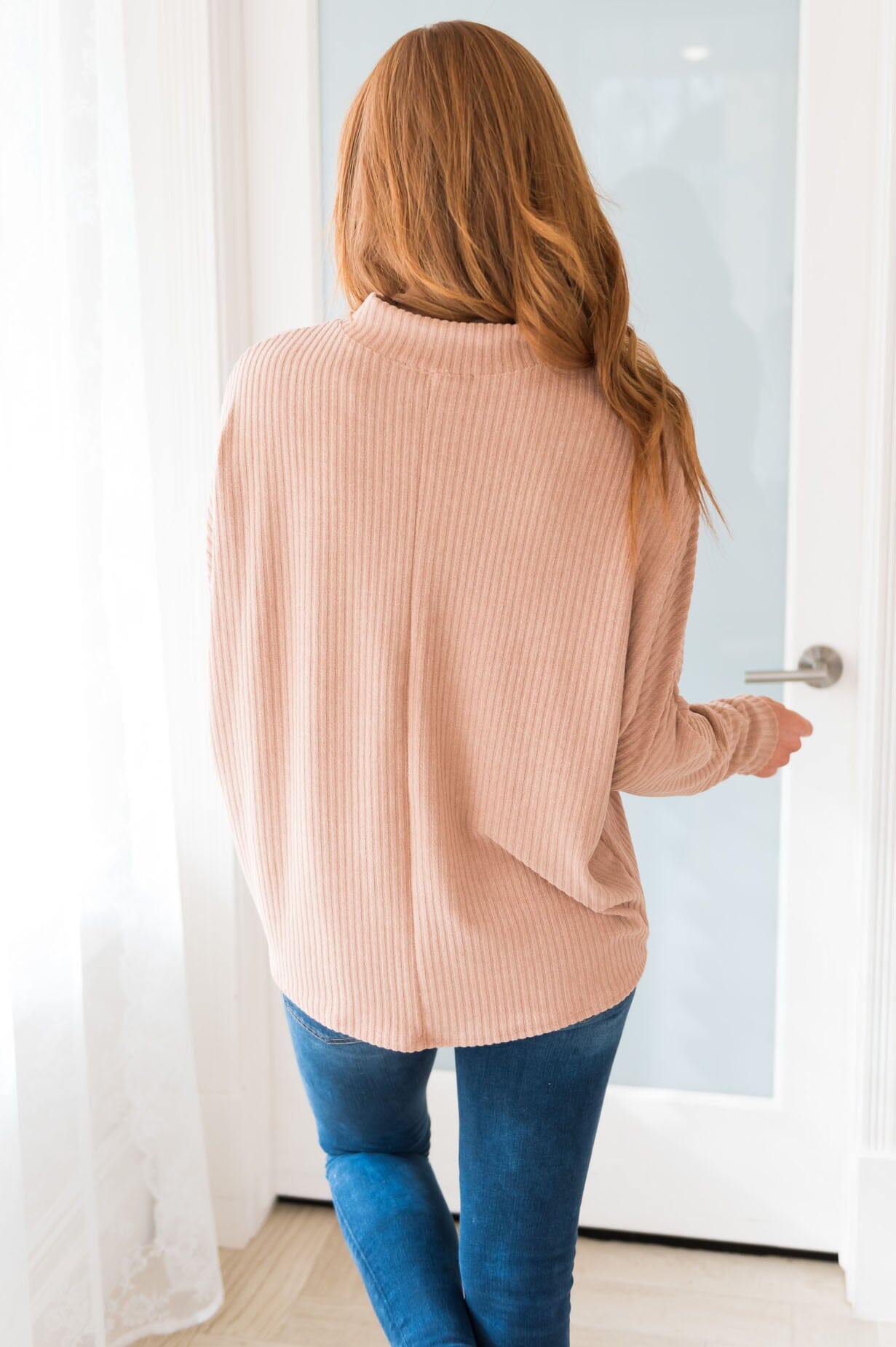 Meet Me In The Mountains Modest Sweater