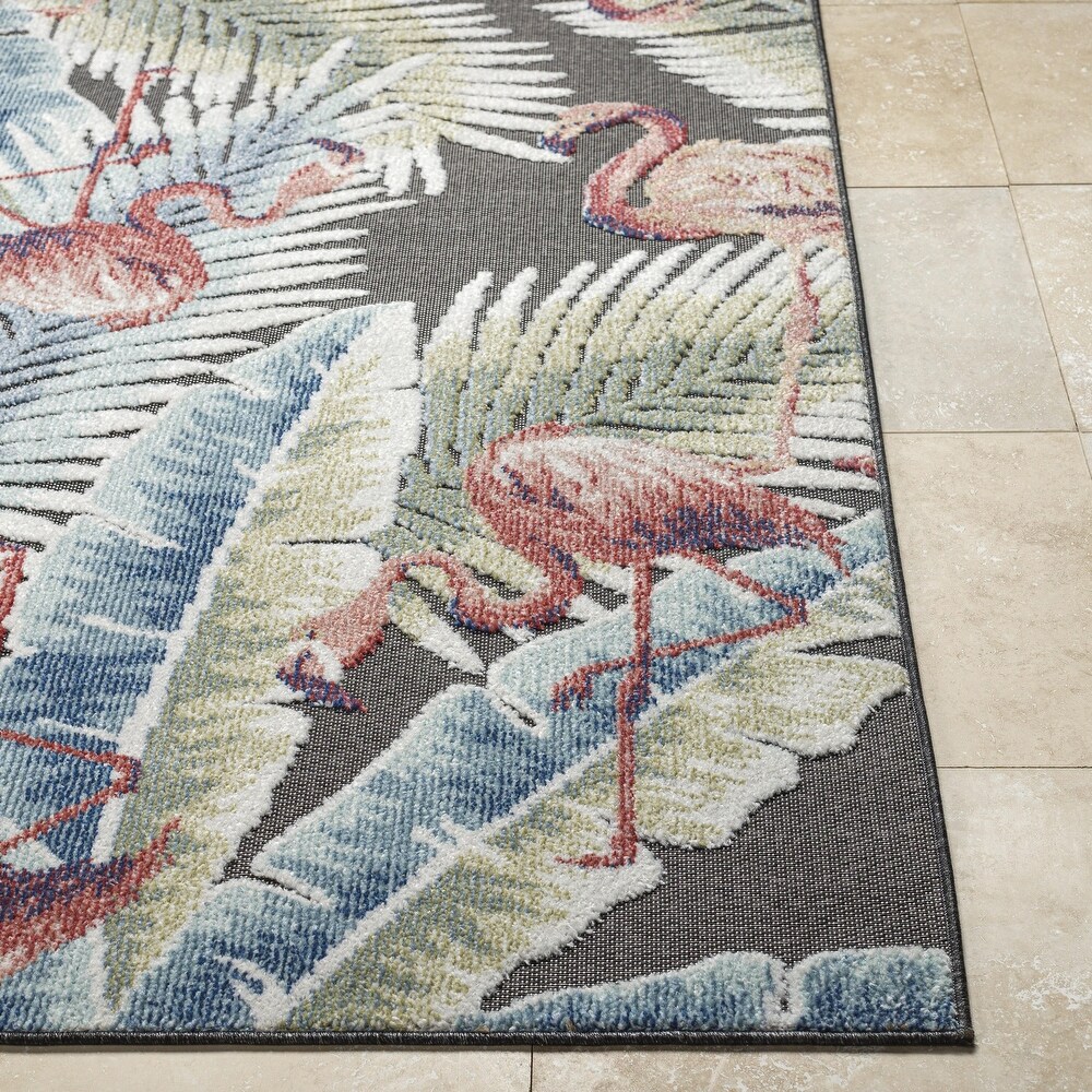 Artistic Weavers Lakeside Tropical Floral Outdoor Area Rug