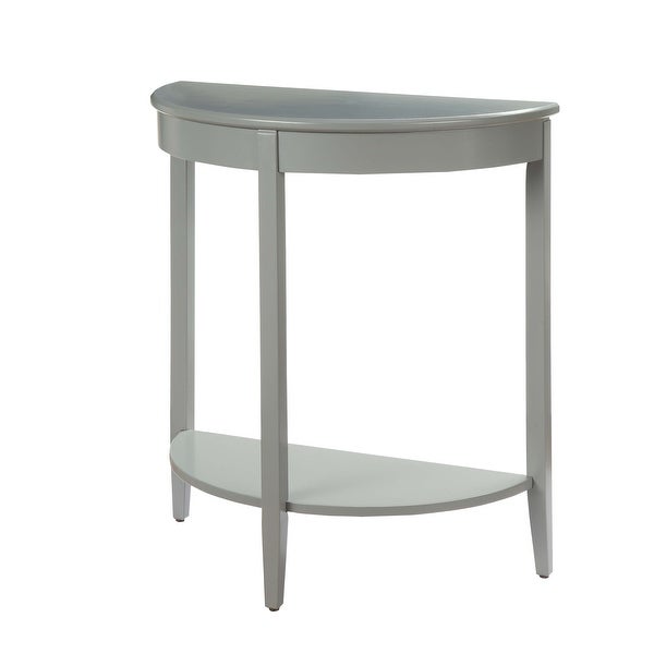 Half Moon Console Table， Entryway Table with Entryway， Hallway， Living Room， Foyer， Office