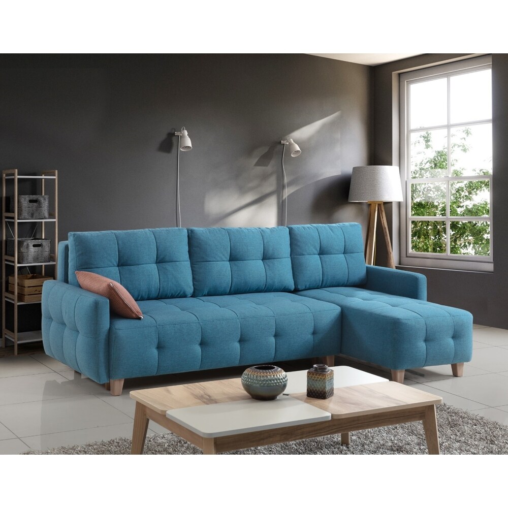 Cassa Reversible Chaise Sectional Sofa