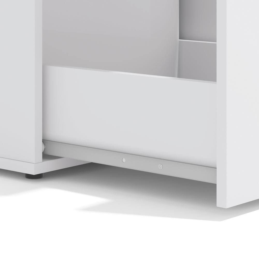 Berkeley 3-Drawer White File Cabinet 28.27 in. H x 18.11 in. W x 17.7 in. D EU057-BR-CMHD