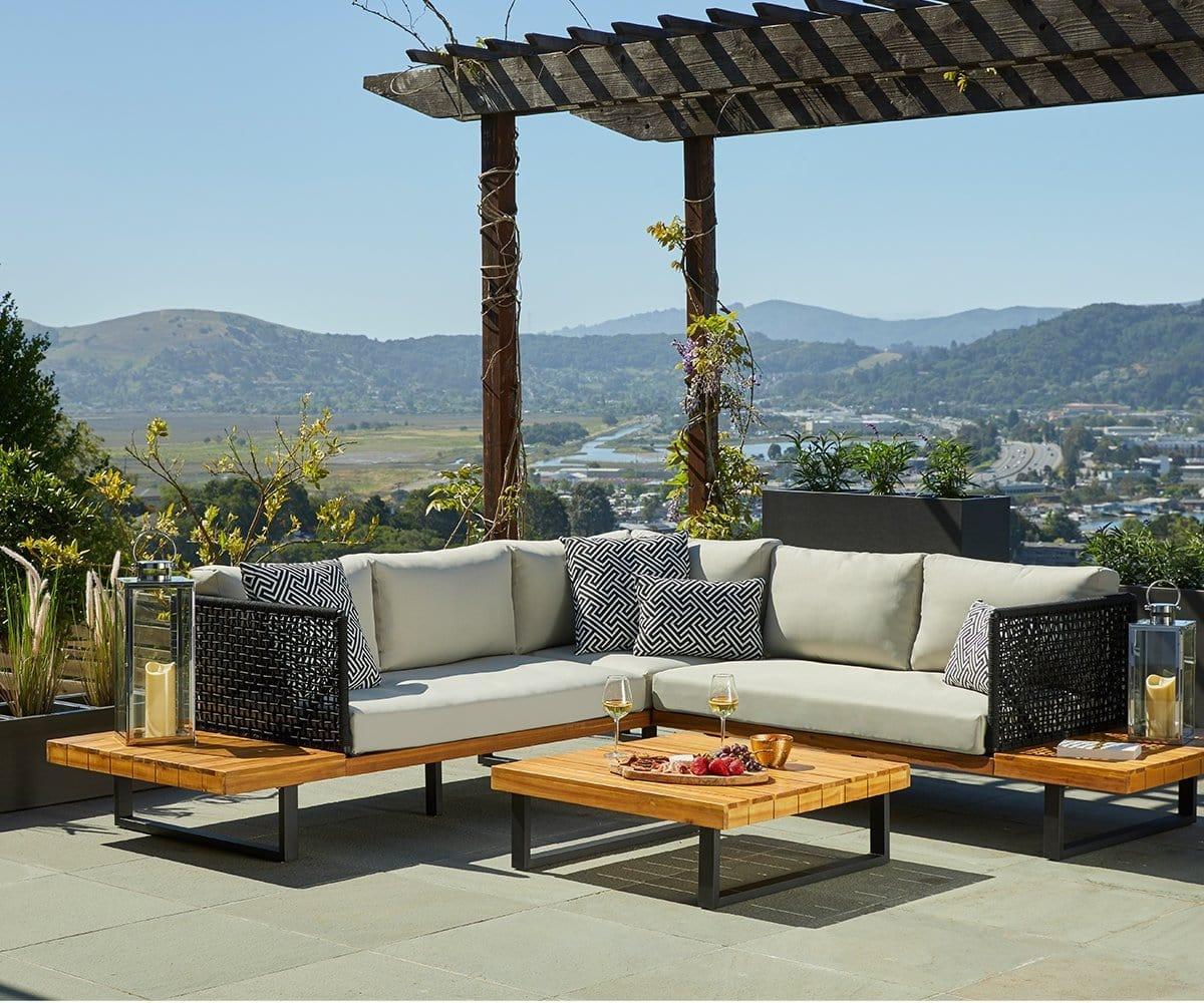 Vila Outdoor Square Coffee Table