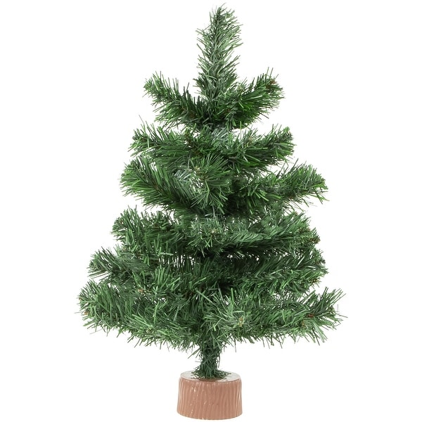 18 Mini Pine Medium Artificial Christmas Tree，Unlit