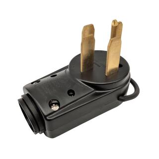 parkworld RV 50 Amp 125-Volt250-Volt Power Replacement NEMA 14-50P Male Assembly Plug with Handle 691623