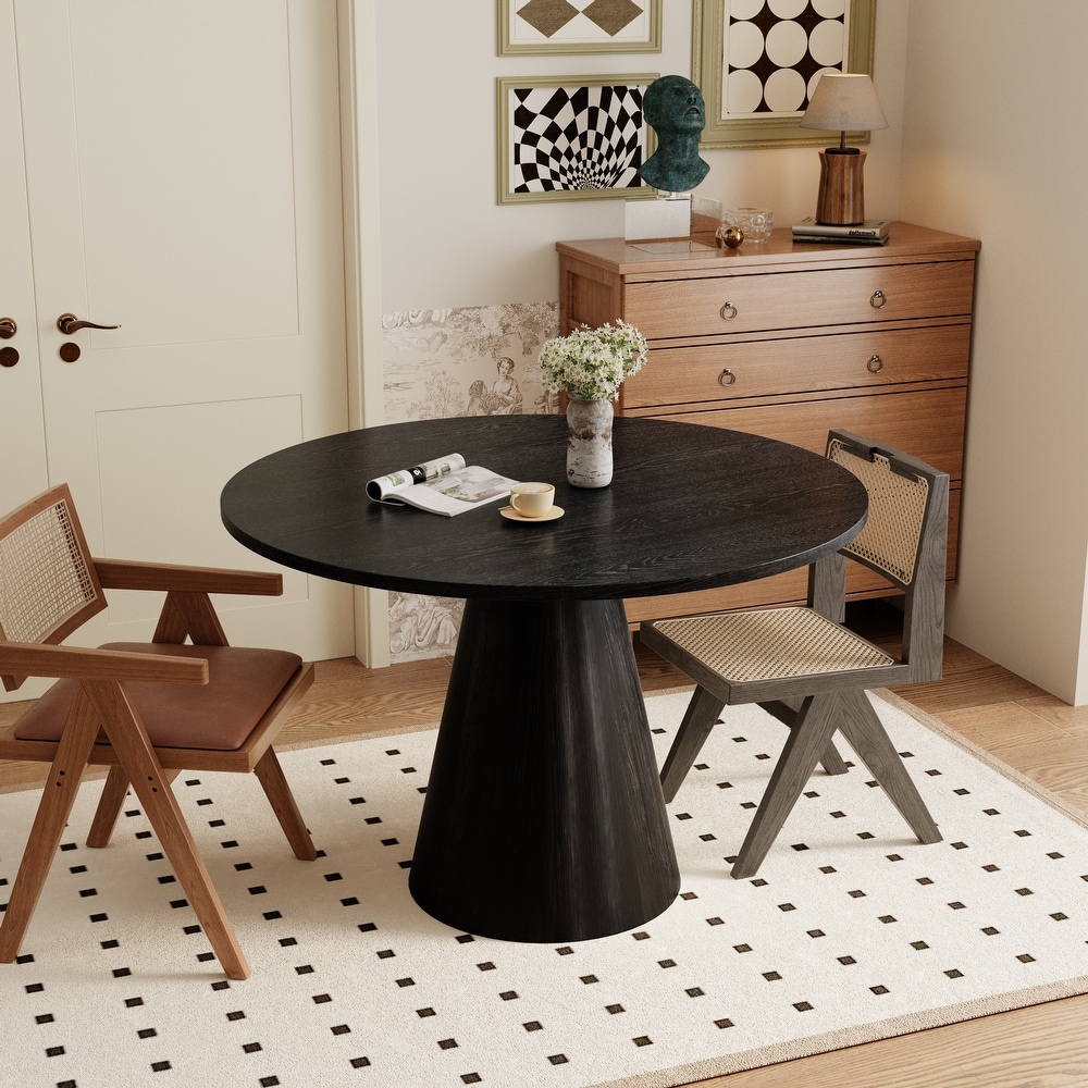 Minimalist Elegant Round Dining Table for Living Room Dining Room