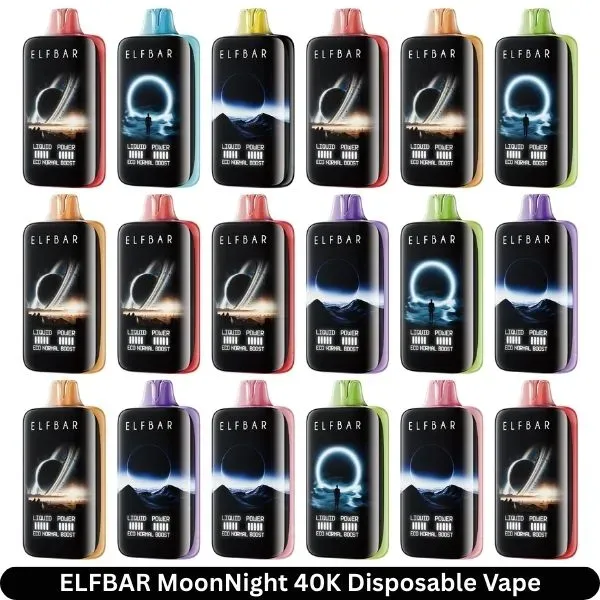 ⚡Elf Bar Moon Night 40000 – Ultra Long-Lasting Rechargeable Vape