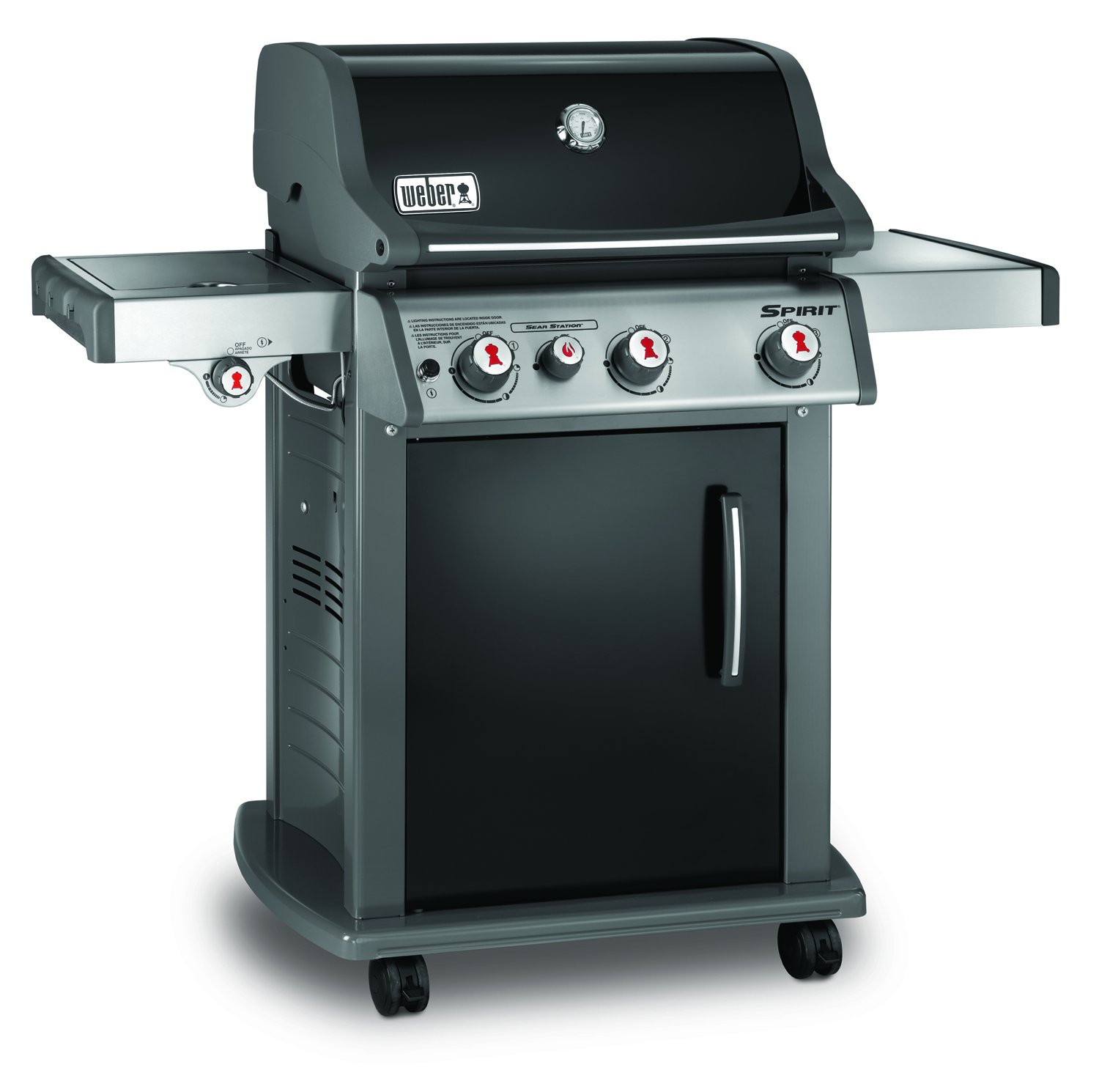 Weber Spirit E-330 Black Liquid Propane Gas Grill