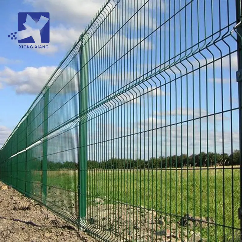 Home Garden Welded Wire Mesh Fence Powder Coated 3D Wire Fence Panel