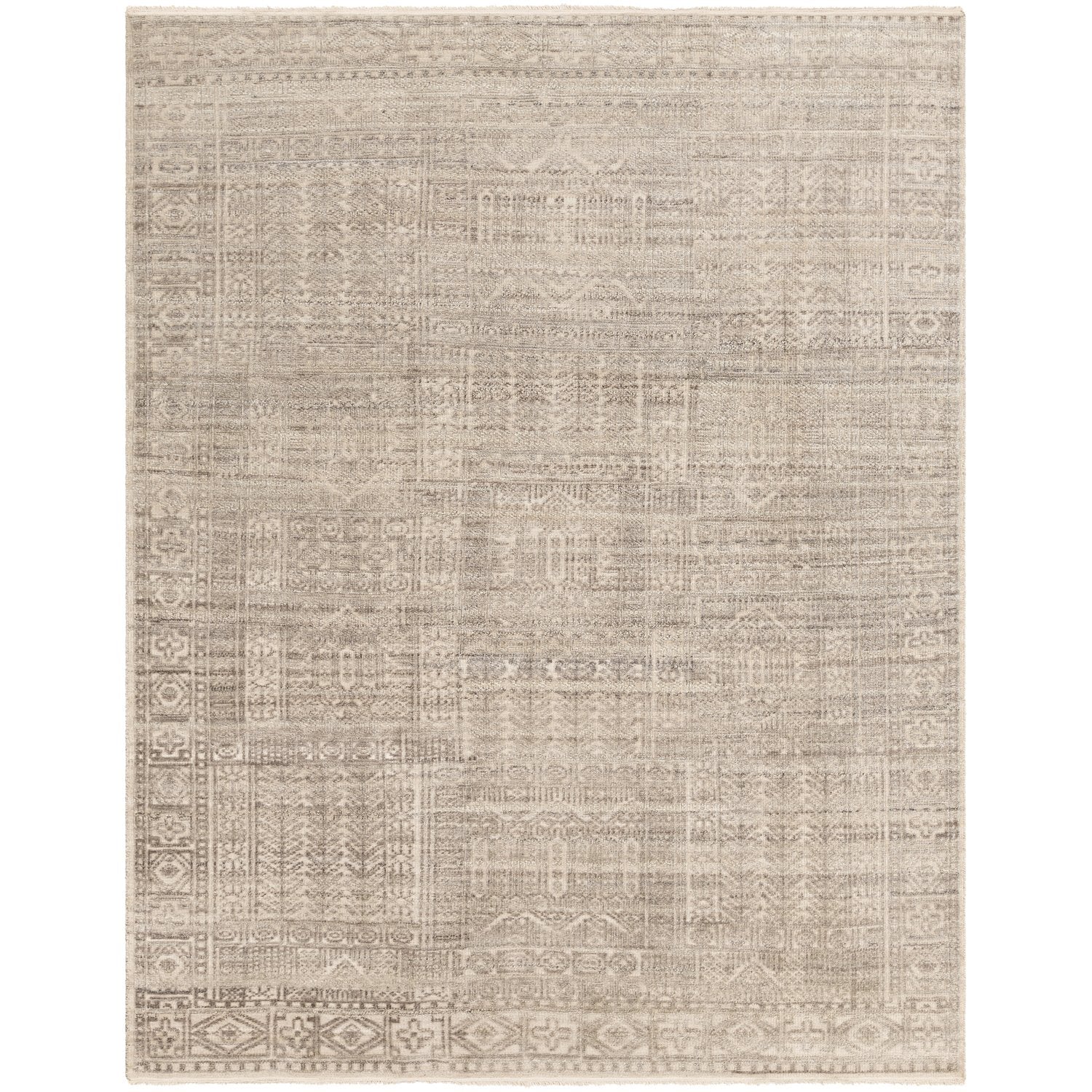 Nobility Hand Knotted Rug in Beige