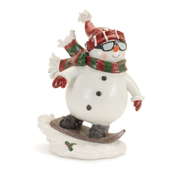 Winter Sport Snowman Figurine (Set of 6)