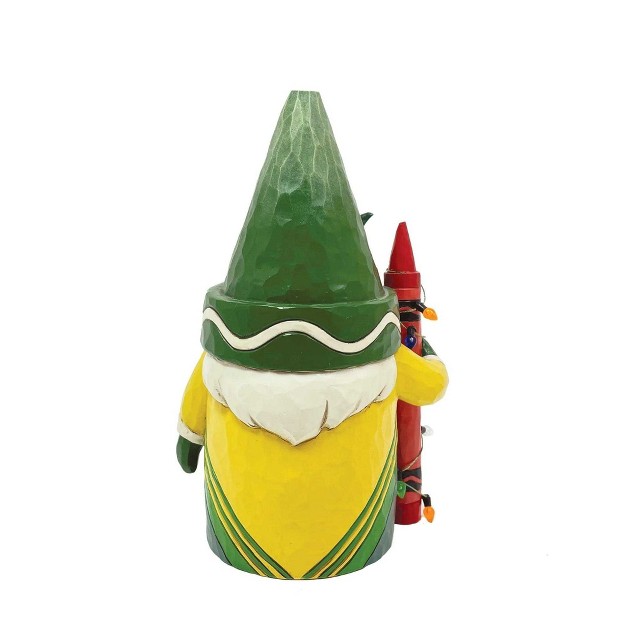 Jim Shore Wrapped In Color One Figurine 7 Inches Crayola Gnome 6011239 Resin Multicolored