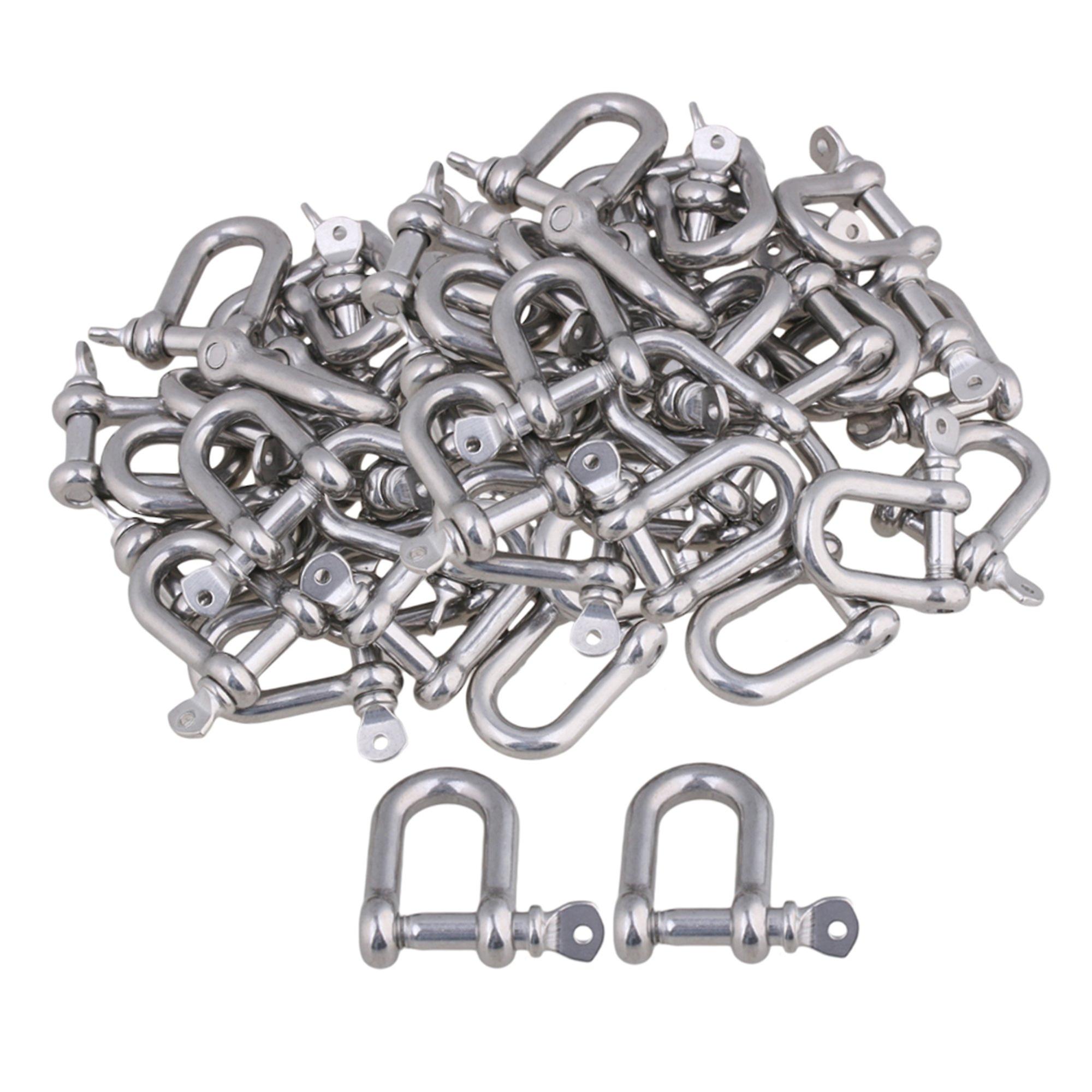 304 Stainless Steel M6 D Shackle Rigging Tool