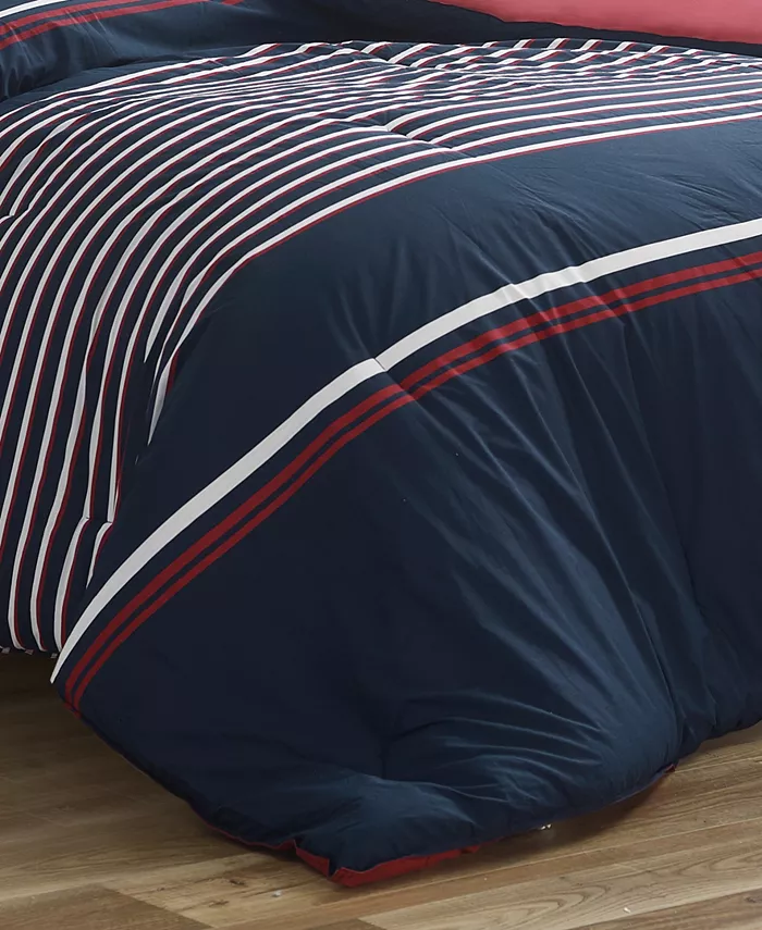 Nautica Mineola Reversible 2-Piece Duvet Cover Set， Twin