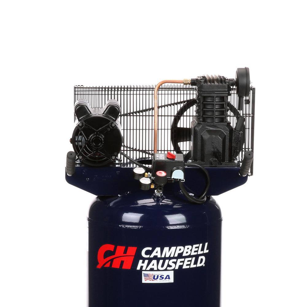 Campbell Hausfeld 30 Gal. Portable Electric 135 PSI 5.5 CFM 2-HP Air Compressor VT6358