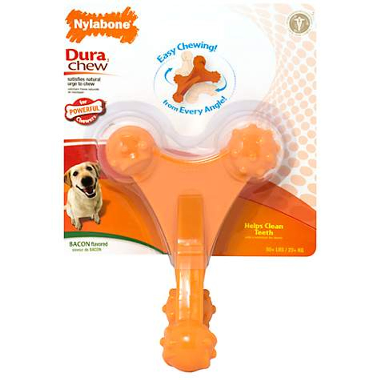 Nylabone DuraChew Axis Bacon Flavored Bone Dog Chew