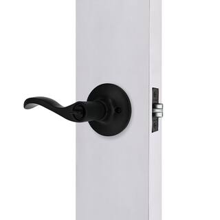 Defiant Naples Matte Black Keyed Entry Door Lever 32LYEX900B