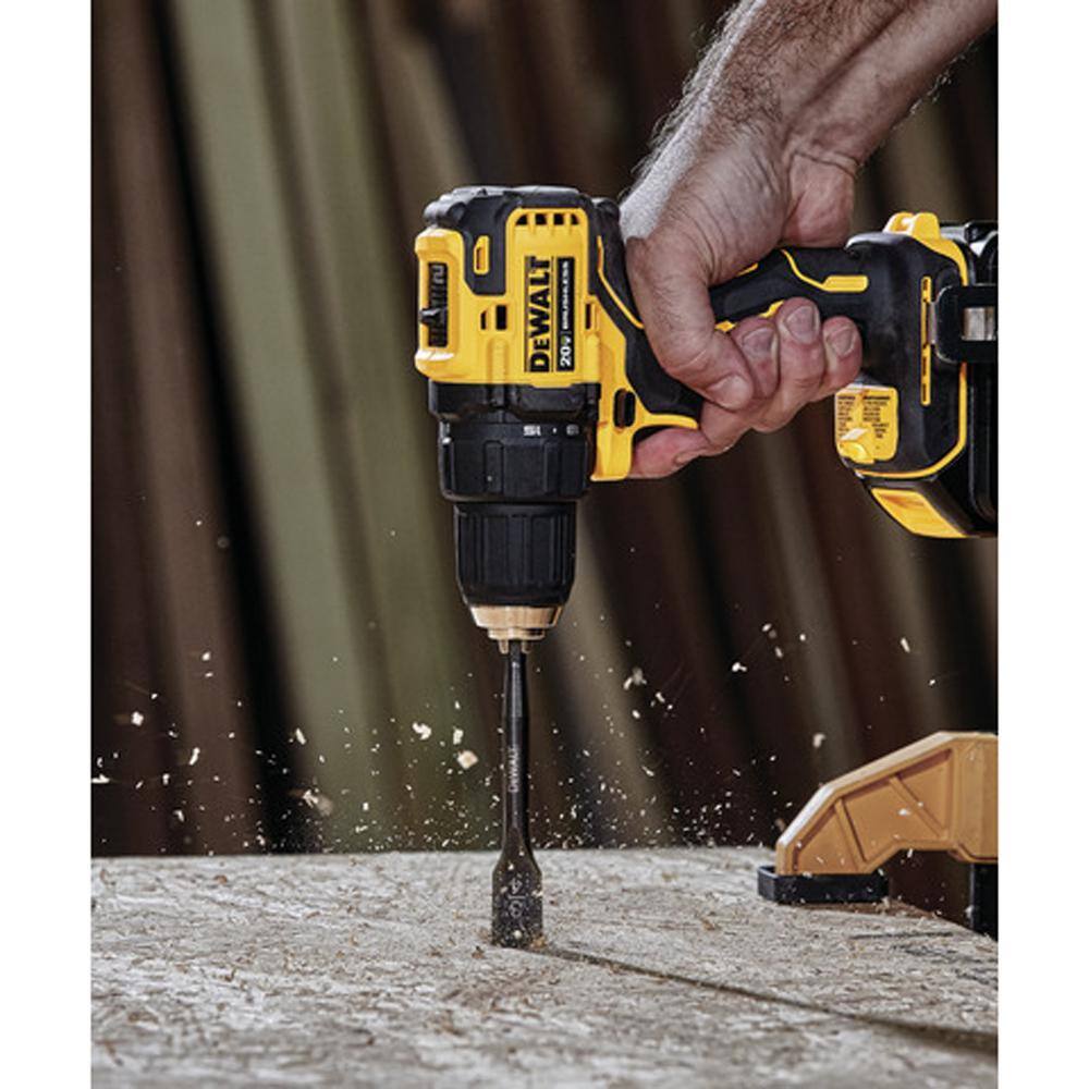 DW ATOMIC 20V MAX Cordless Brushless Compact 12 in. DrillDriver (Tool Only) DCD708B