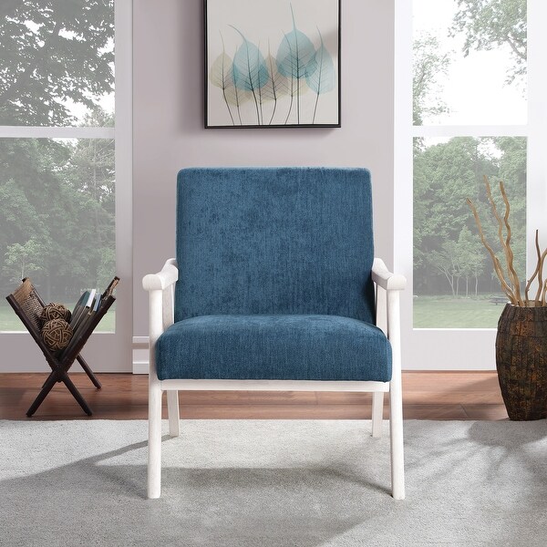 Weldon Mid-Century Fabric Upholstered Chair