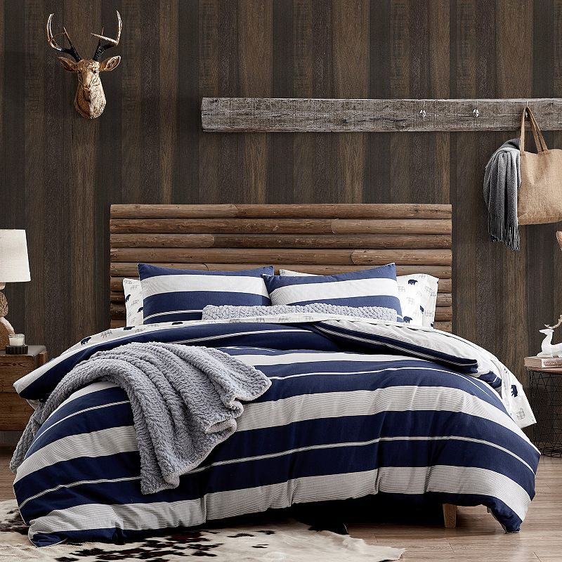 G.H. Bass and Co. River Stripe Comforter Set with Shams