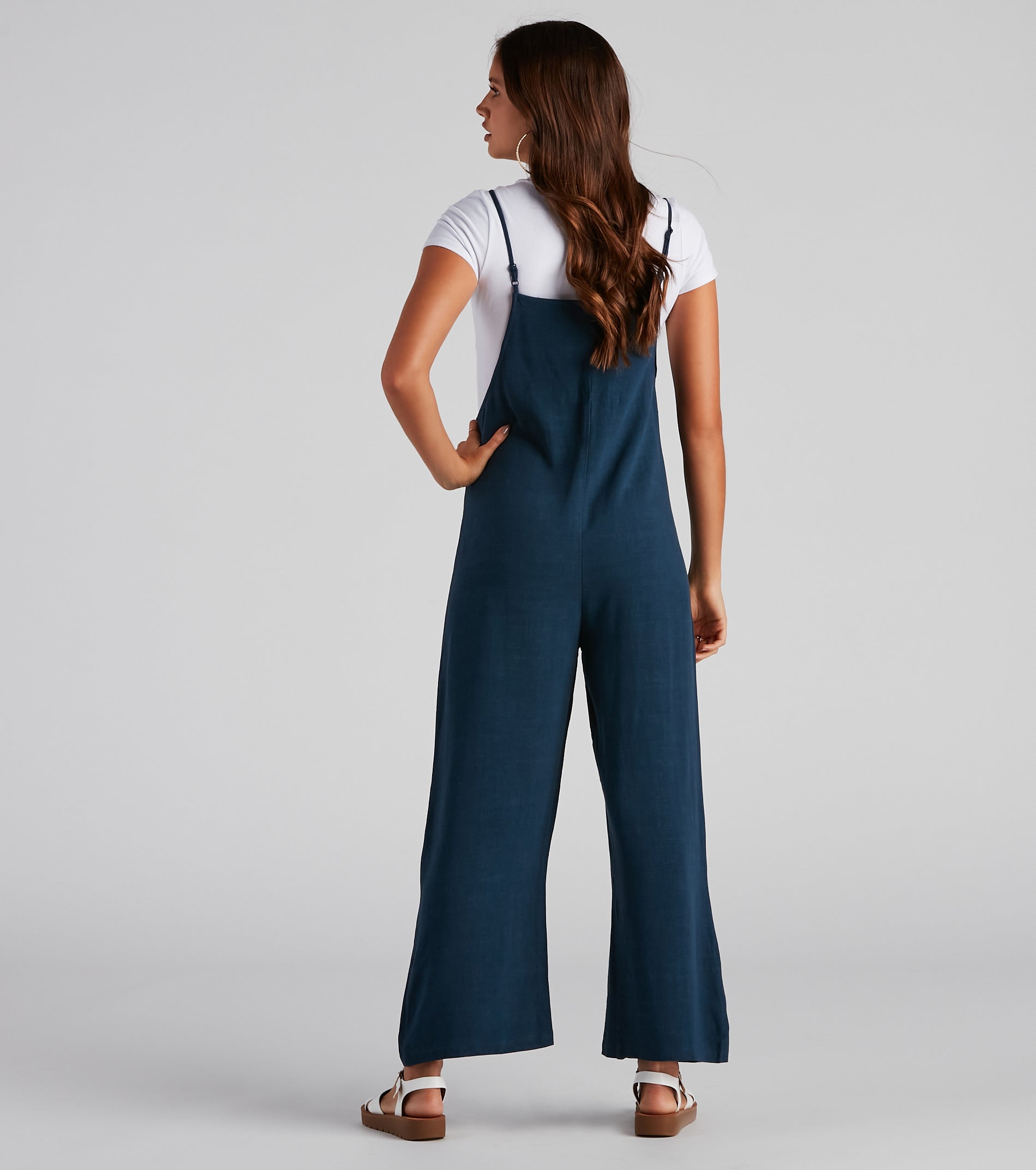 Forget The Drama Sleeveless Jumpsuit