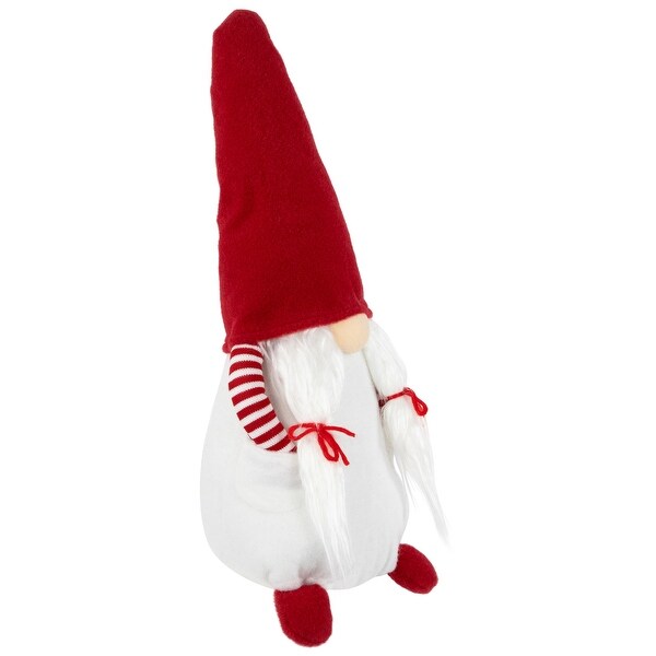 Standing Girl Gnome with Hands in Pocket Christmas Figure