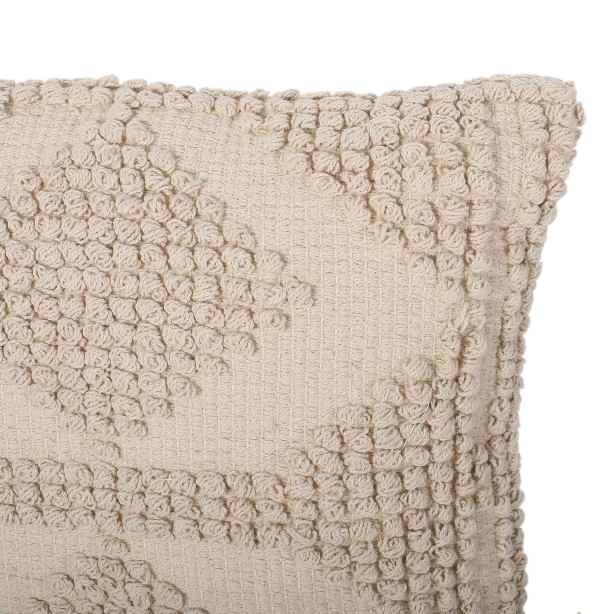 Virginia Boho Cotton Throw Pillow