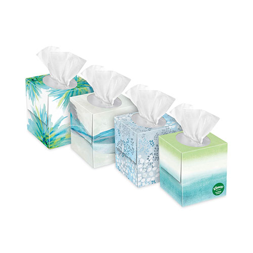 Kimberly-Clark Kleenex Soothing Lotion Tissues - 3 Ply - White - Moisturizing | Soft - For Face， Home， Office， Business， Skin - 65 Per Box | KCC54271