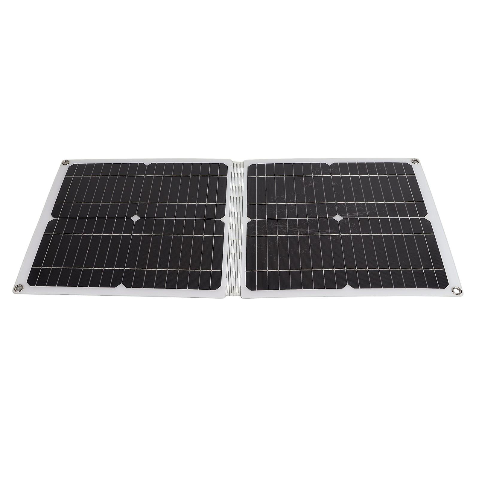 Foldable Solar Charging Panels 5v 40w Monocrystalline High Conversion Rate Solar Panel Kit For Rv Ships Atv