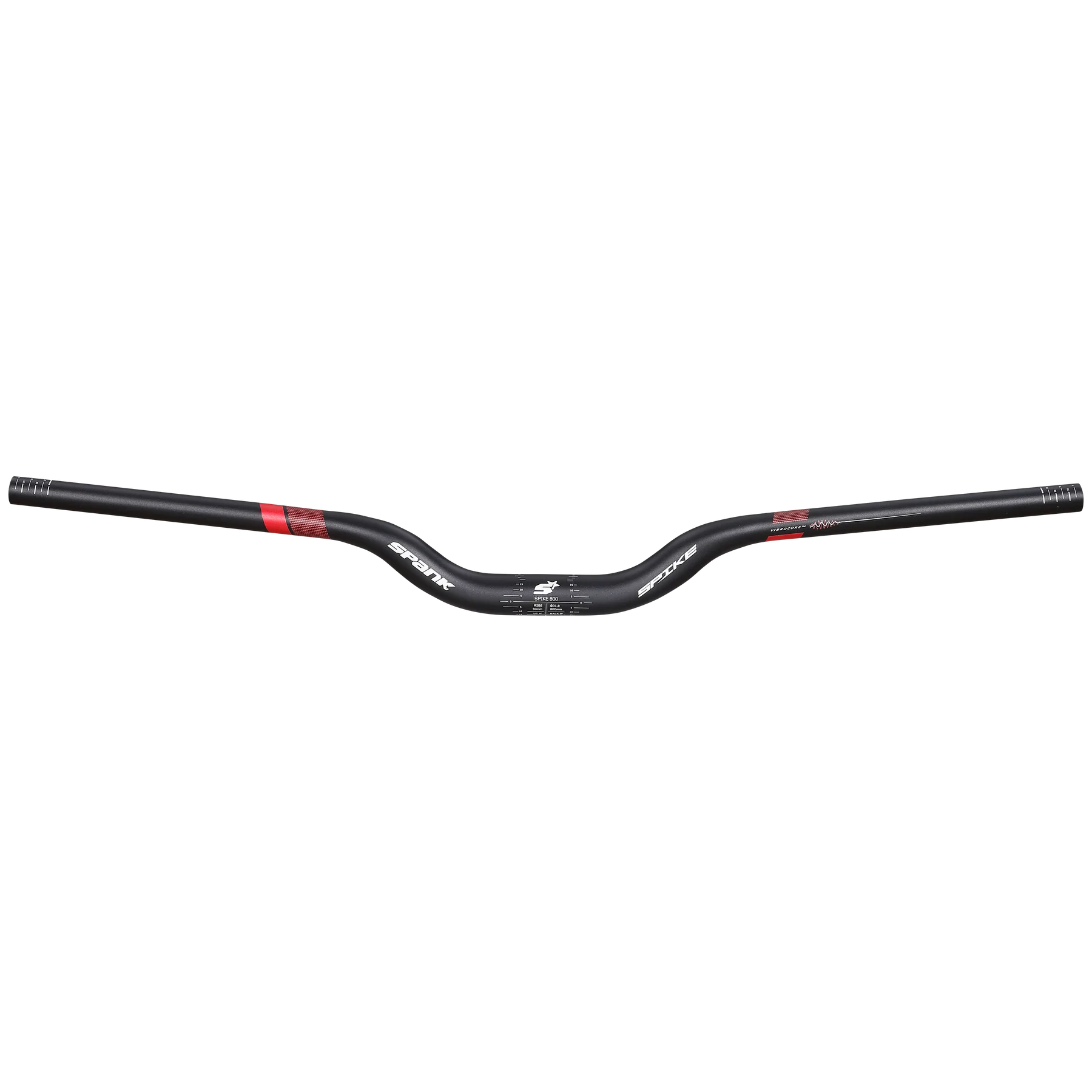 Spank Spike 800 Race Team Vibrocore Handlebar - Black-Red