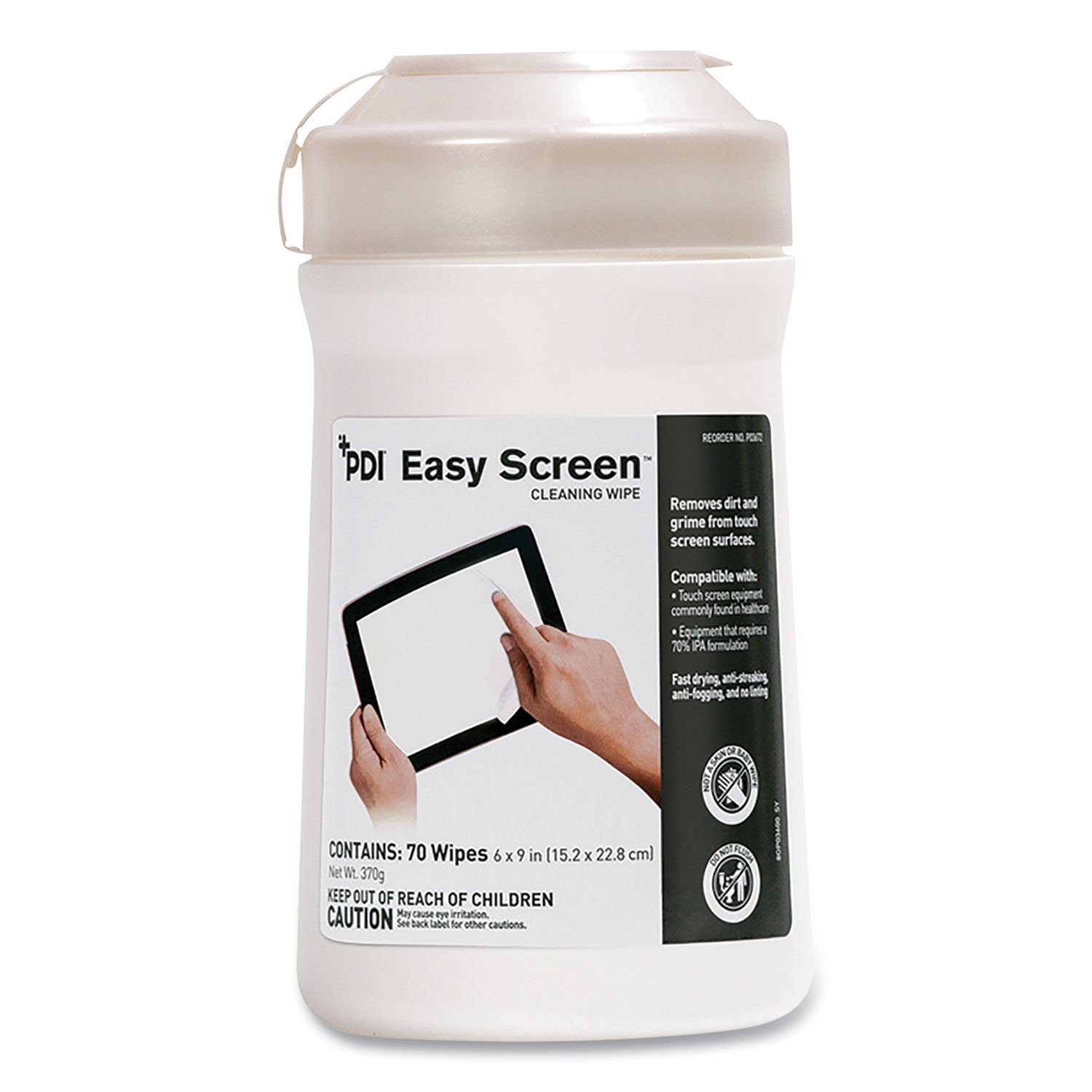 PDI Easy Screen Cleaning Wipes by Sani Professionalandreg; PDIP03672