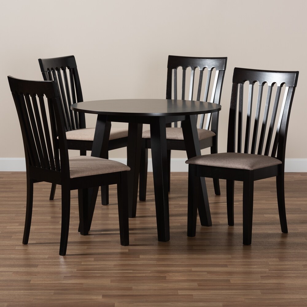 Maisie Modern and Contemporary 5 Piece Dining Set