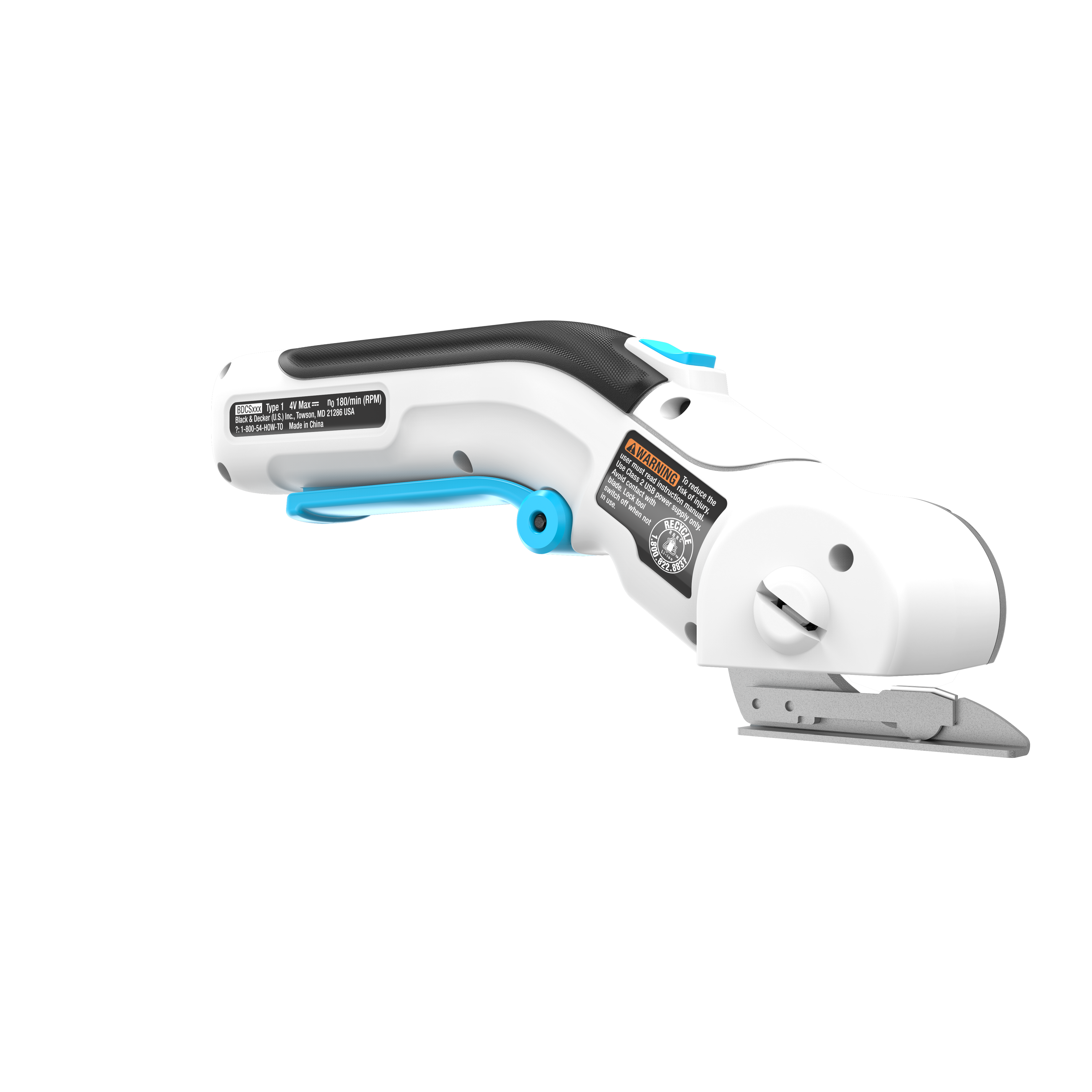 4V MAX* Cordless Rotary Cutter, USB Rechargeable