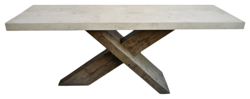 X Base Console Table   Farmhouse   Console Tables   by Design Mix Furniture  Houzz