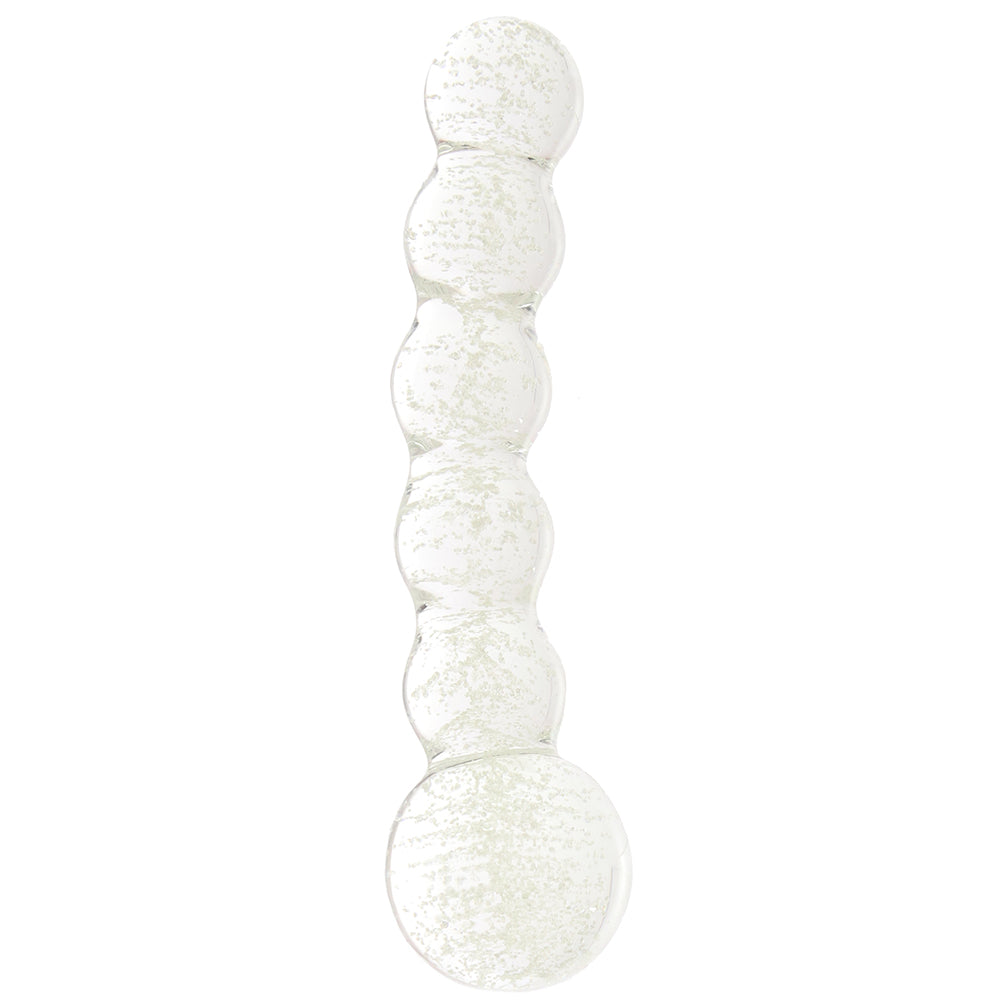 Whipsmart Glow In The Dark Beaded Glass Dildo