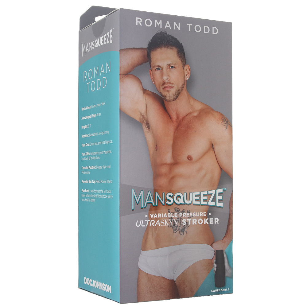 Man Squeeze Roman Todd Ass Stroker