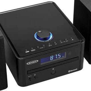 JENSEN Bluetooth CD Music System with Digital AMFM Stereo Receiver and Remote Control JBS-210