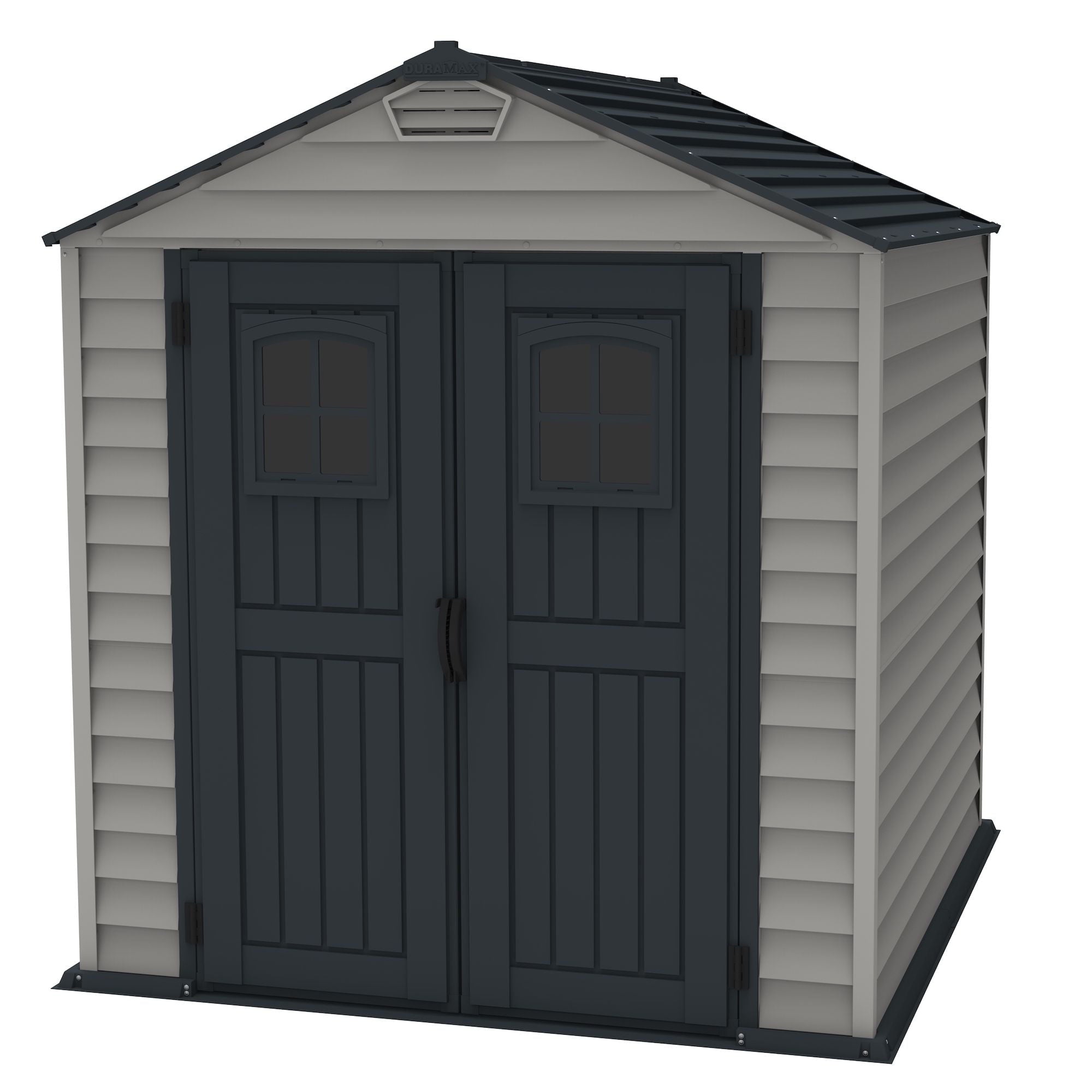 Duramax 7x7 StoreMax Plus Vinyl Shed w/molded floor (East Coast Purchase Only)