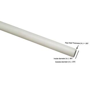 Apollo 34 in. x 5 ft. White PEX-B Pipe APPW534