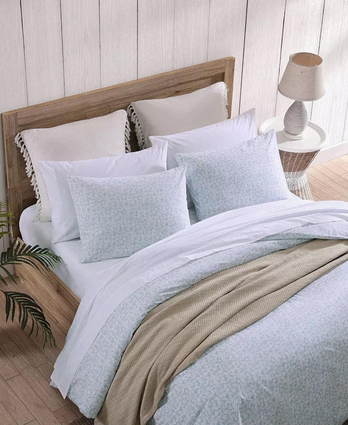 Tommy Bahama Home Koya Bay Cotton 3 Piece Duvet Cover Set， Full Queen